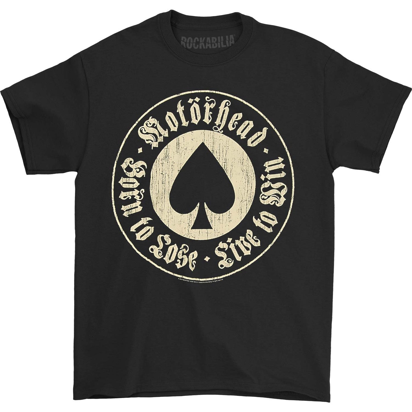 Motorhead Born To Lose T-shirt Front