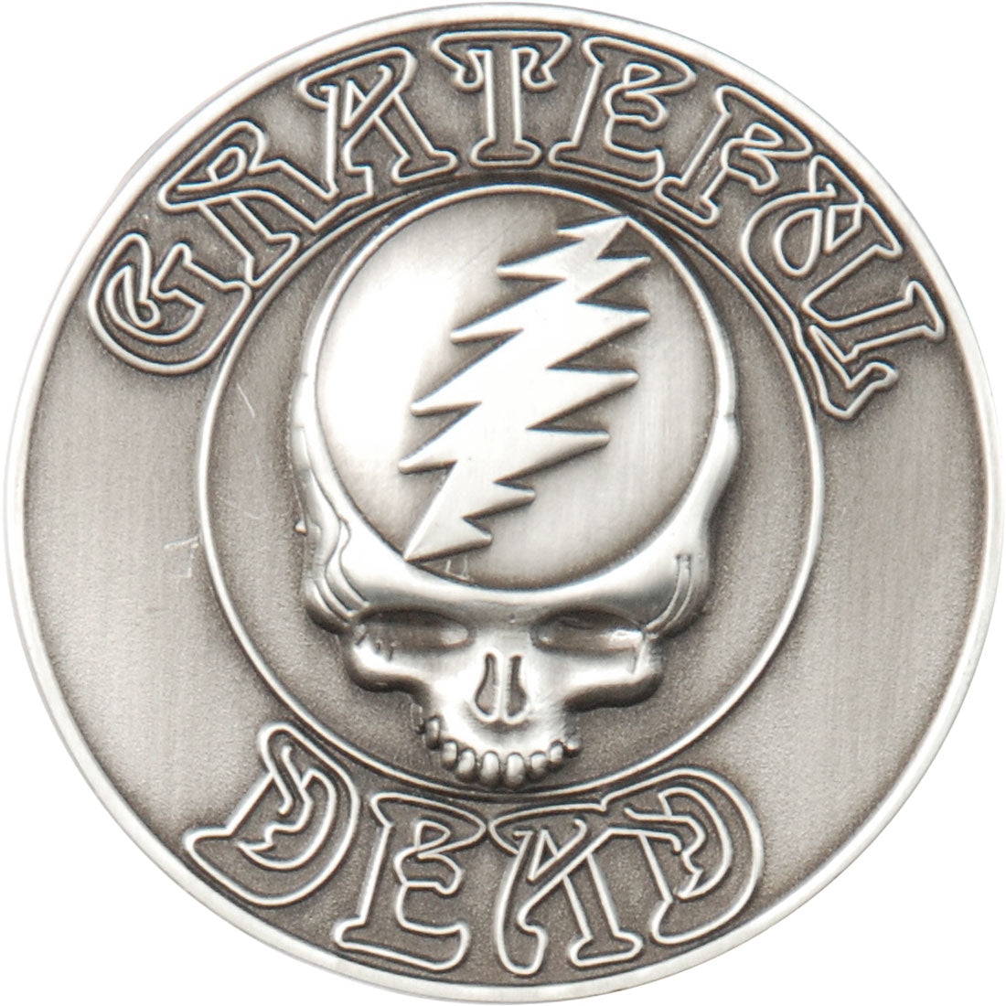 Grateful Dead 3D SYF Pewter Pin Badge