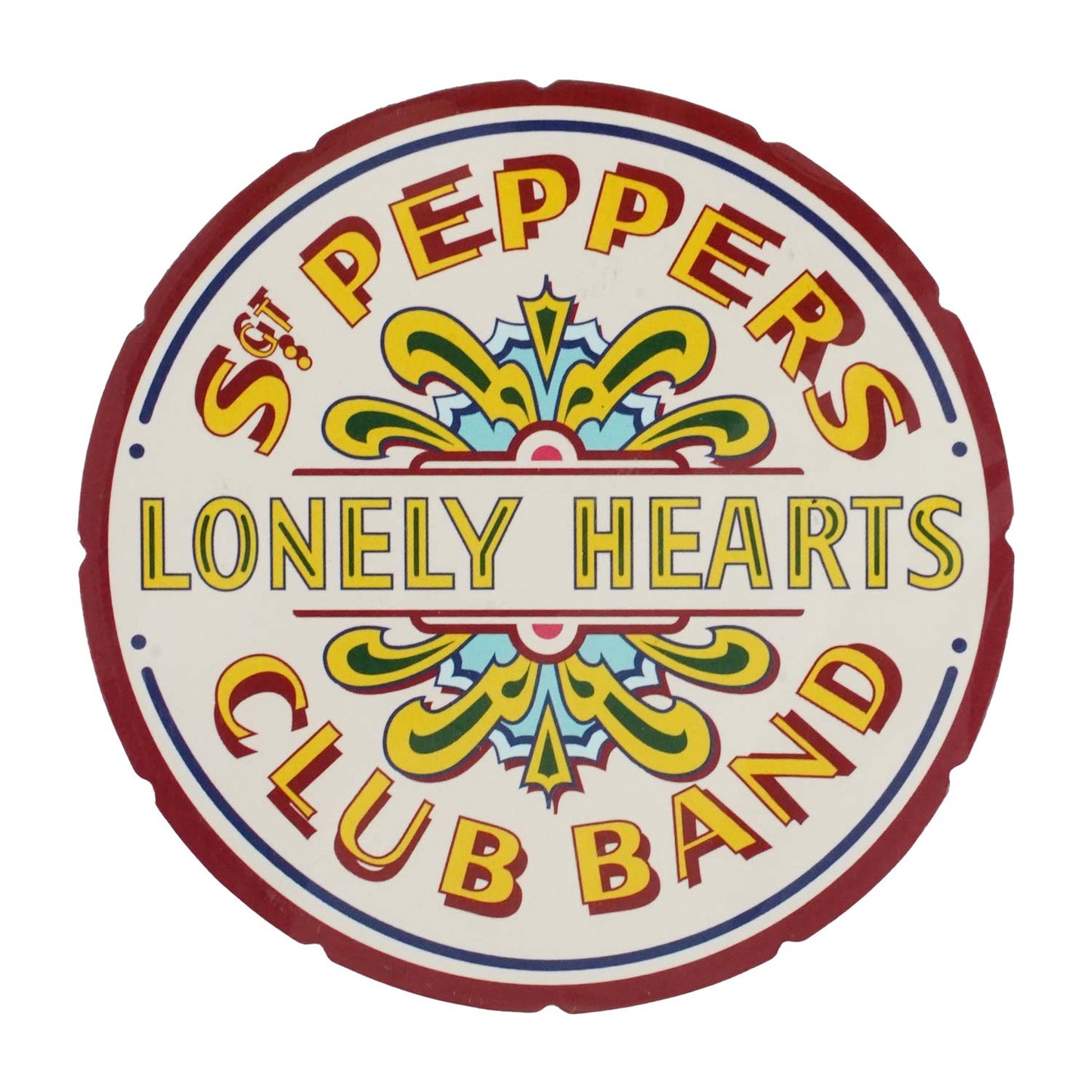 Beatles Sgt Pepper Drum Magnet Front