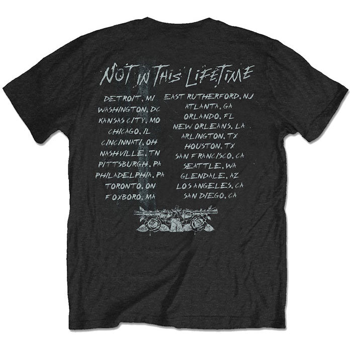 Guns N Roses Not In This Lifetime Tour Xerox Slim Fit T-shirt Back