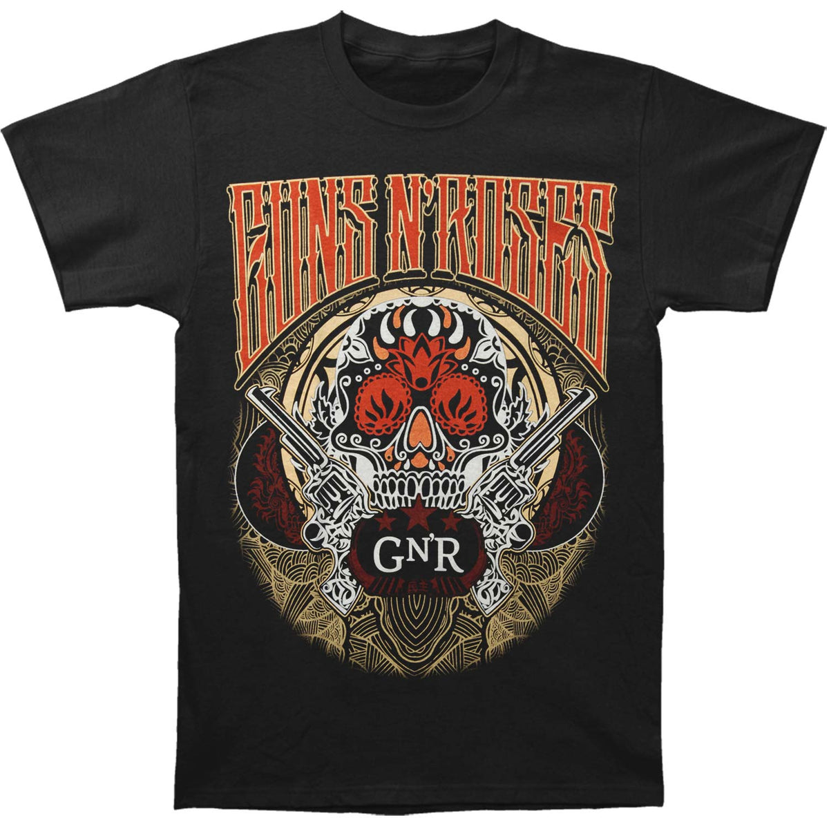 Guns N Roses Australia Slim Fit T-shirt Front