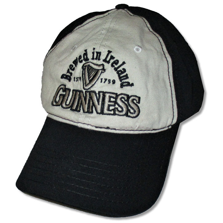 Guinness Brewed In Ireland Baseball Cap Front