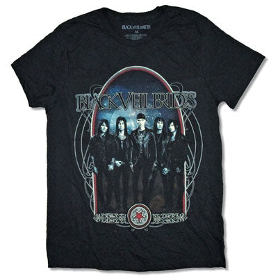 Black Veil Brides Leather Jackets T-shirt Front