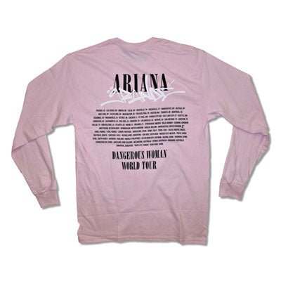 Ariana Grande Dangerous Tour Long Sleeve Back
