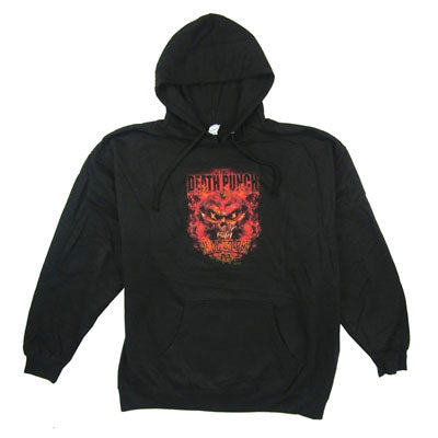 Five Finger Death Punch Hell To Pay Hooded Sweatshirt Front