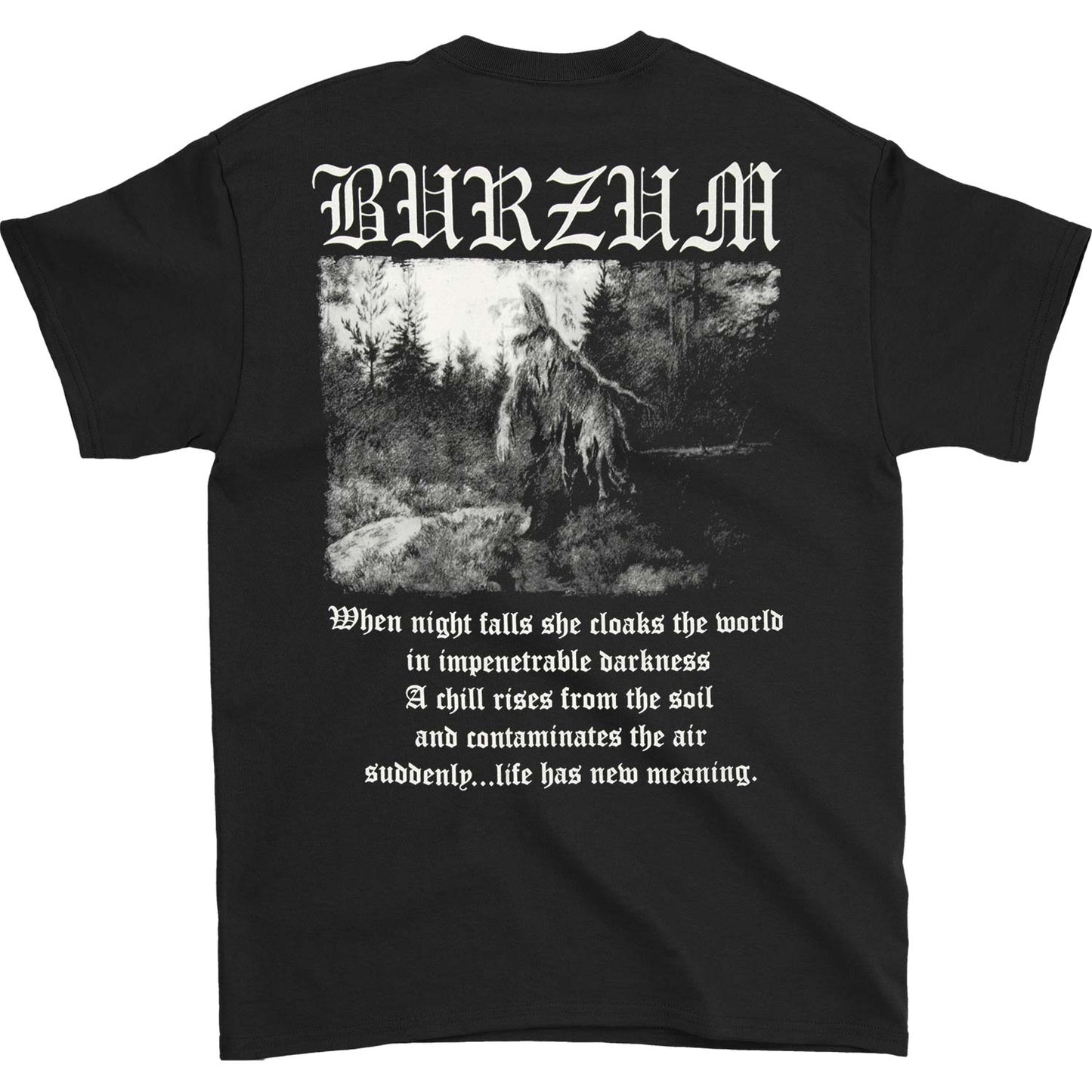 Burzum Filosofem T-shirt Back
