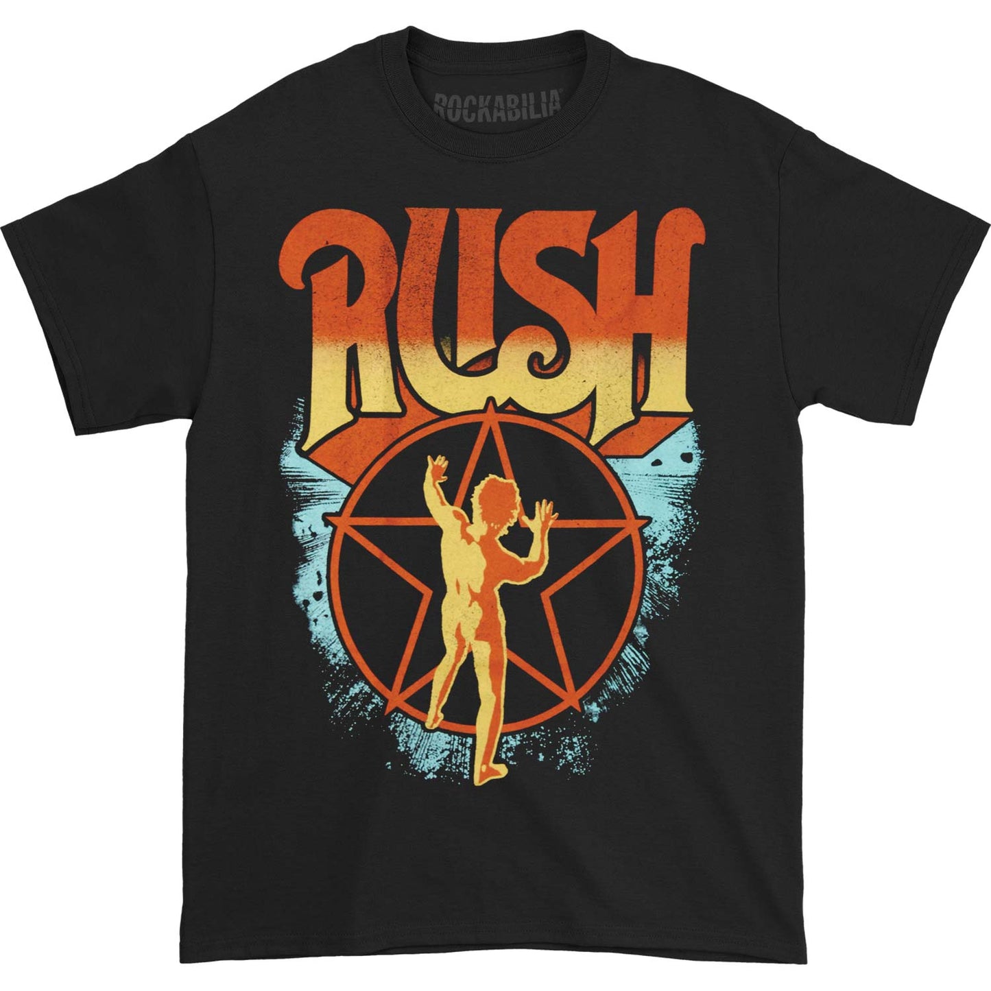 Rush Ombre Starman T-shirt Front