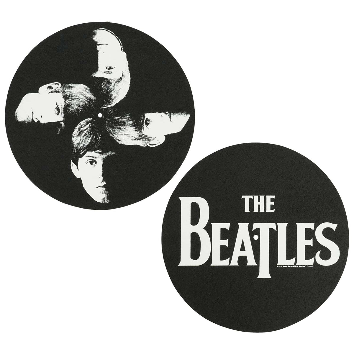 Beatles Drop T Logo & Faces Slipmat Front