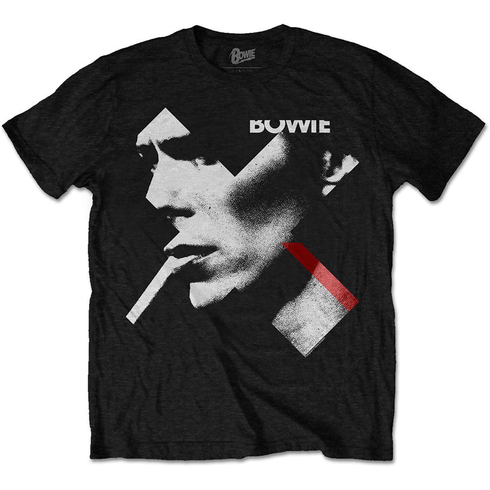 David Bowie X Smoke Red Slim Fit T-shirt Front