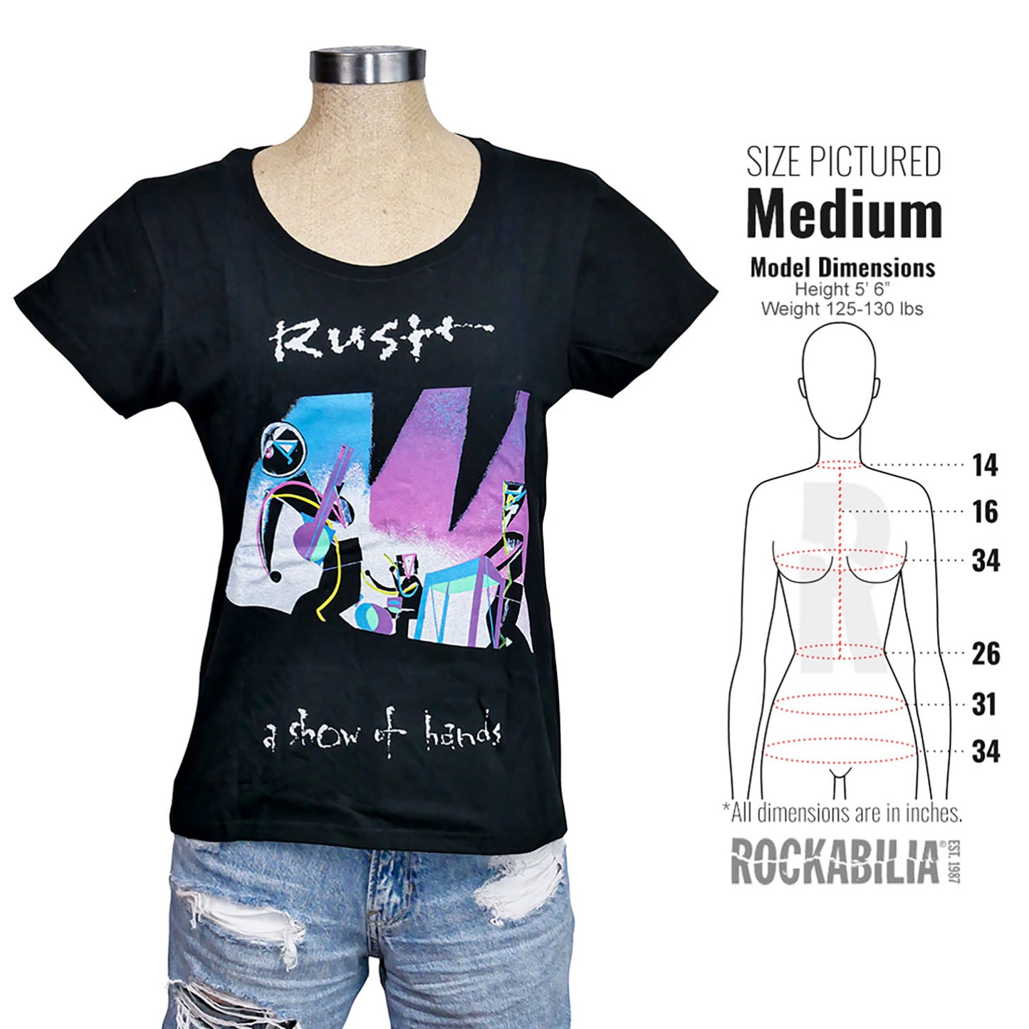 Rush Show Of Hands Junior Top Alt 3