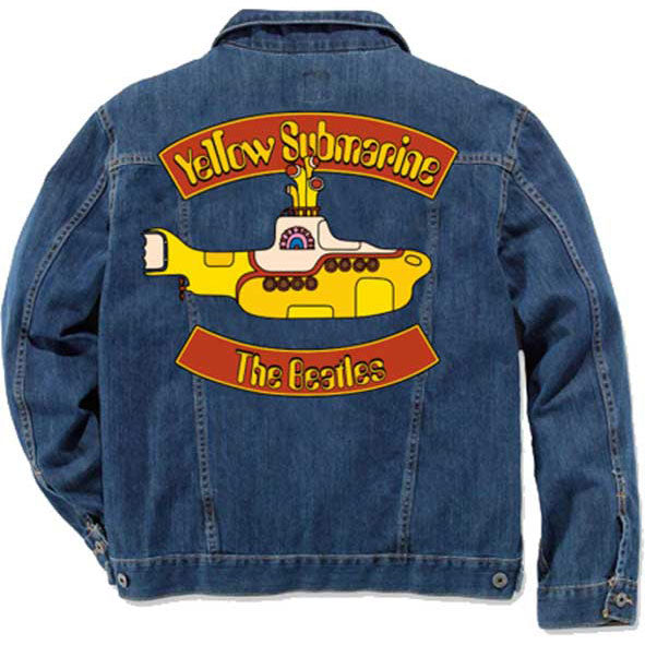 Beatles Yellow Sub Patch Jacket Denim Jacket Front