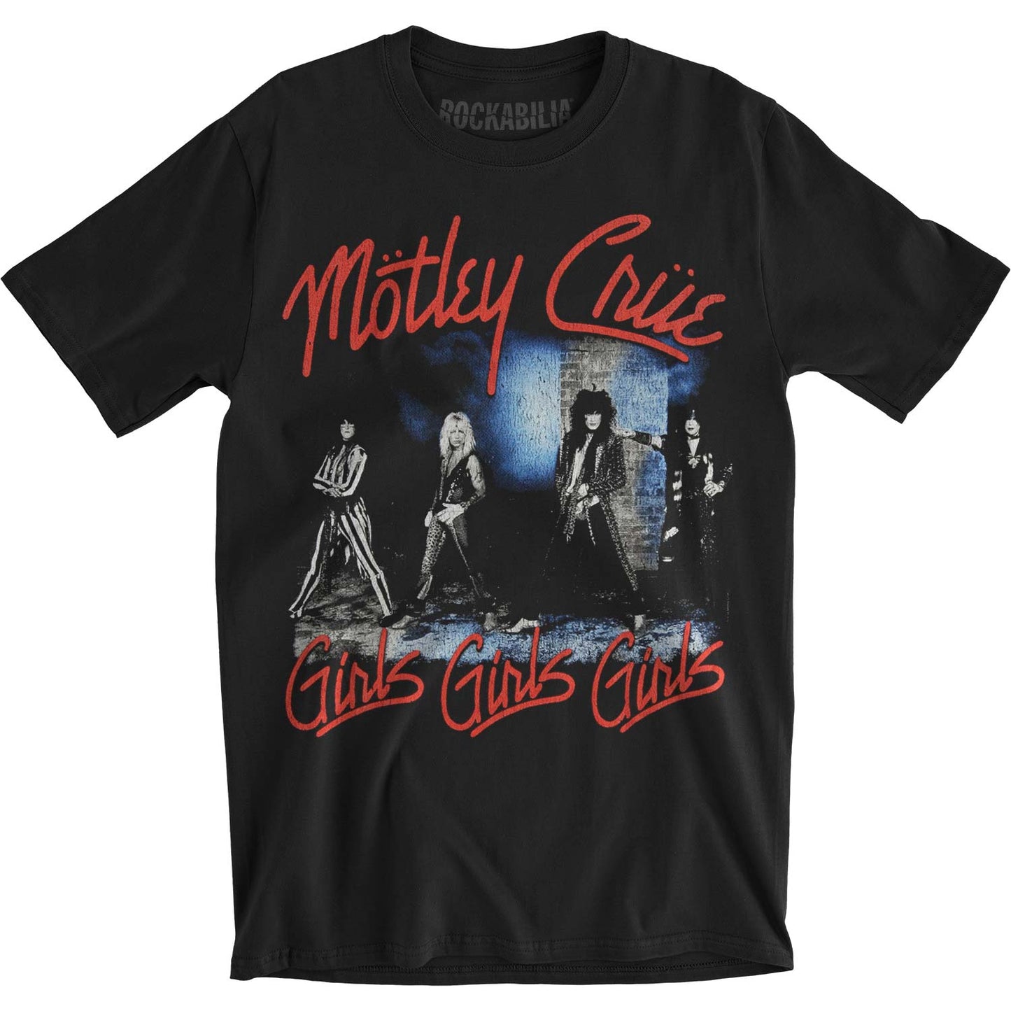 Motley Crue Smokey Street Slim Fit T-shirt Front