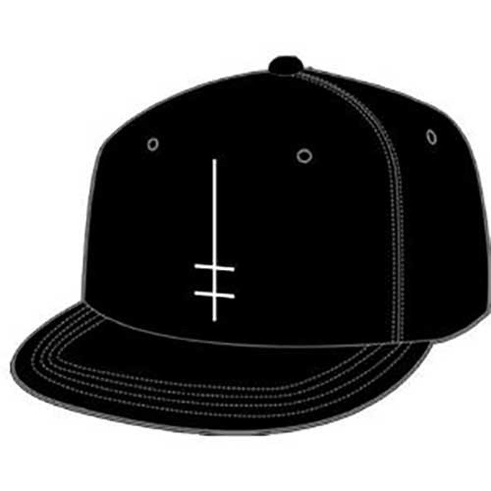 Marilyn Manson Cross Logo Baseball Cap Front