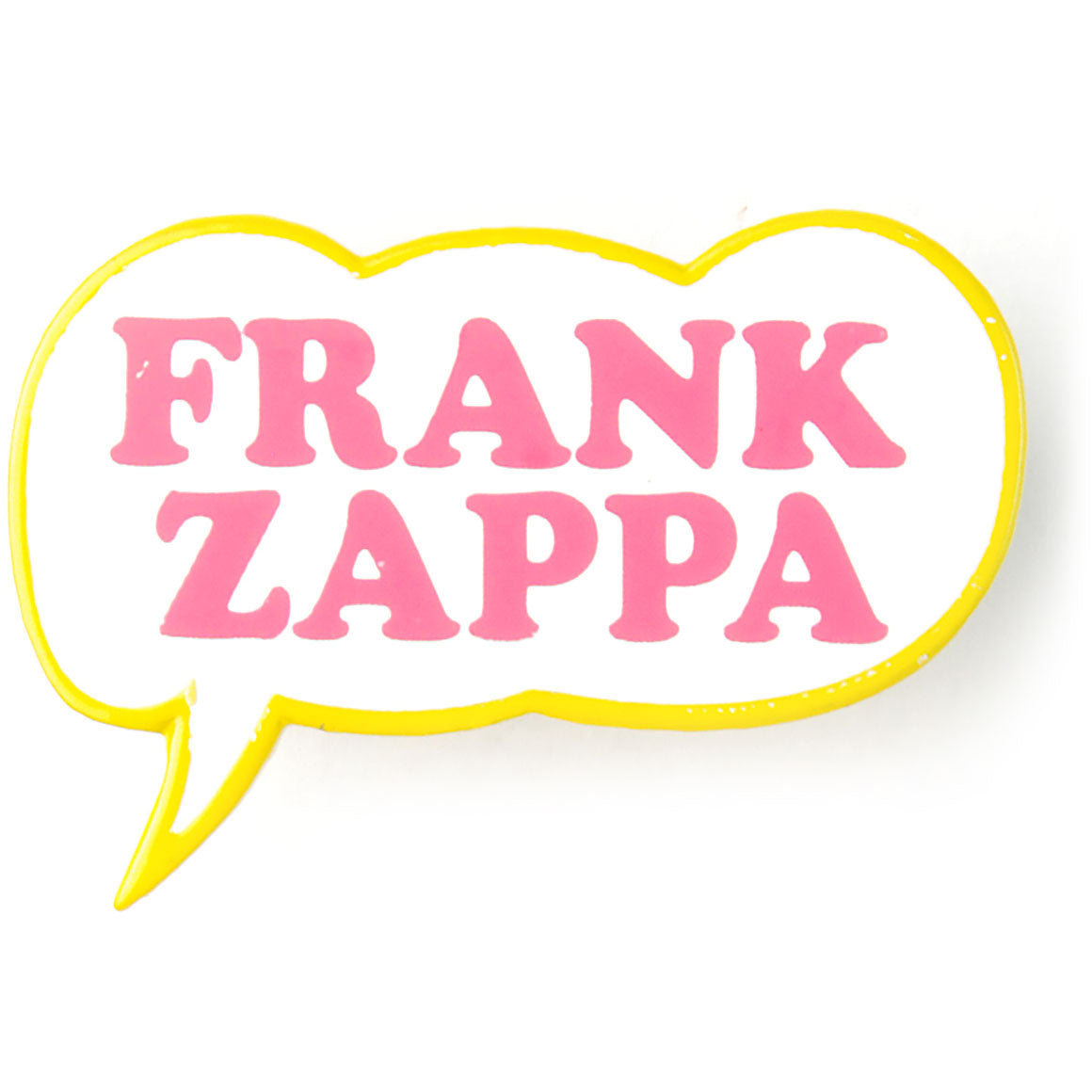 Frank Zappa Frank Zappa Bubble Enamel Pin Pewter Pin Badge