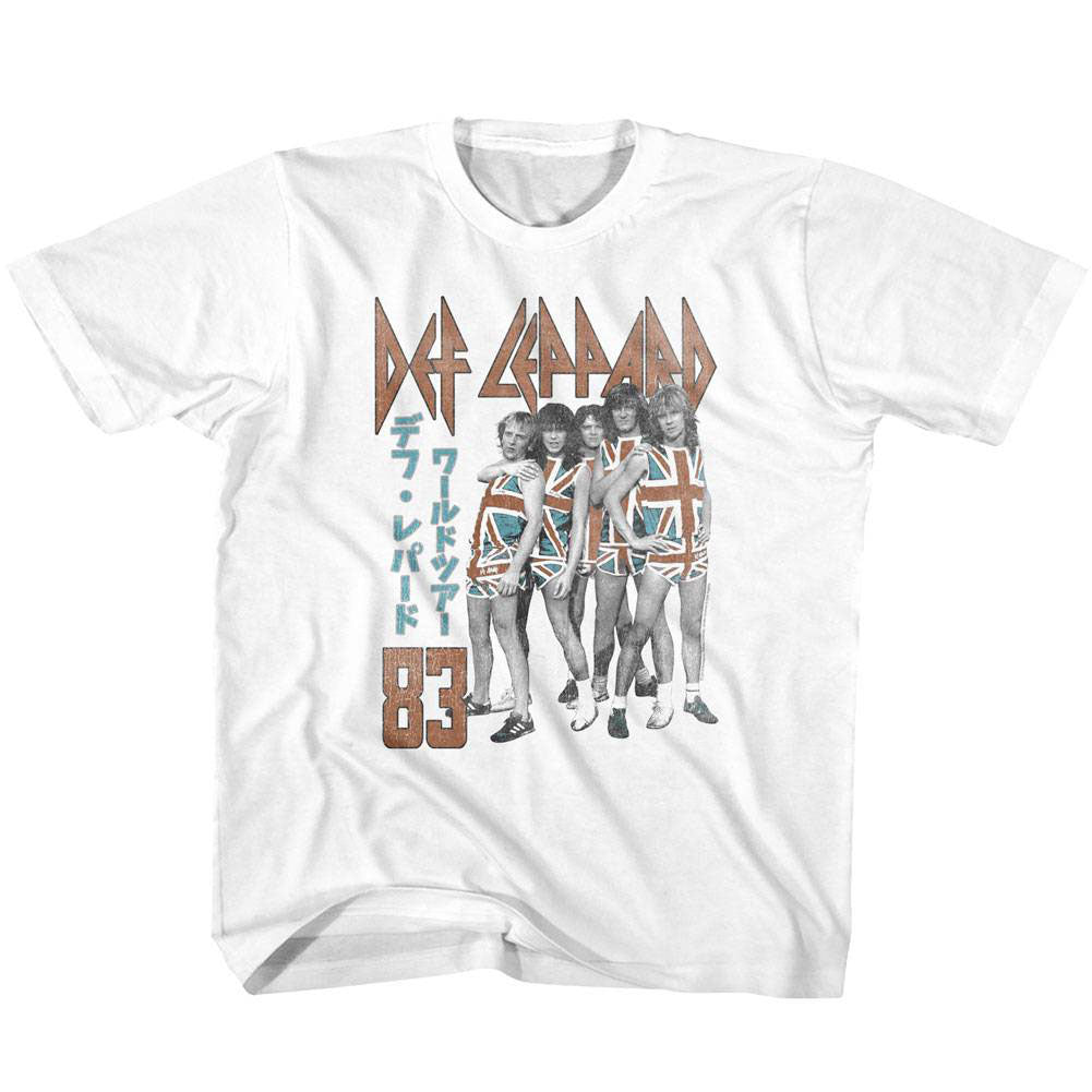 Def Leppard Deflep83 Kids Childrens T-shirt Front