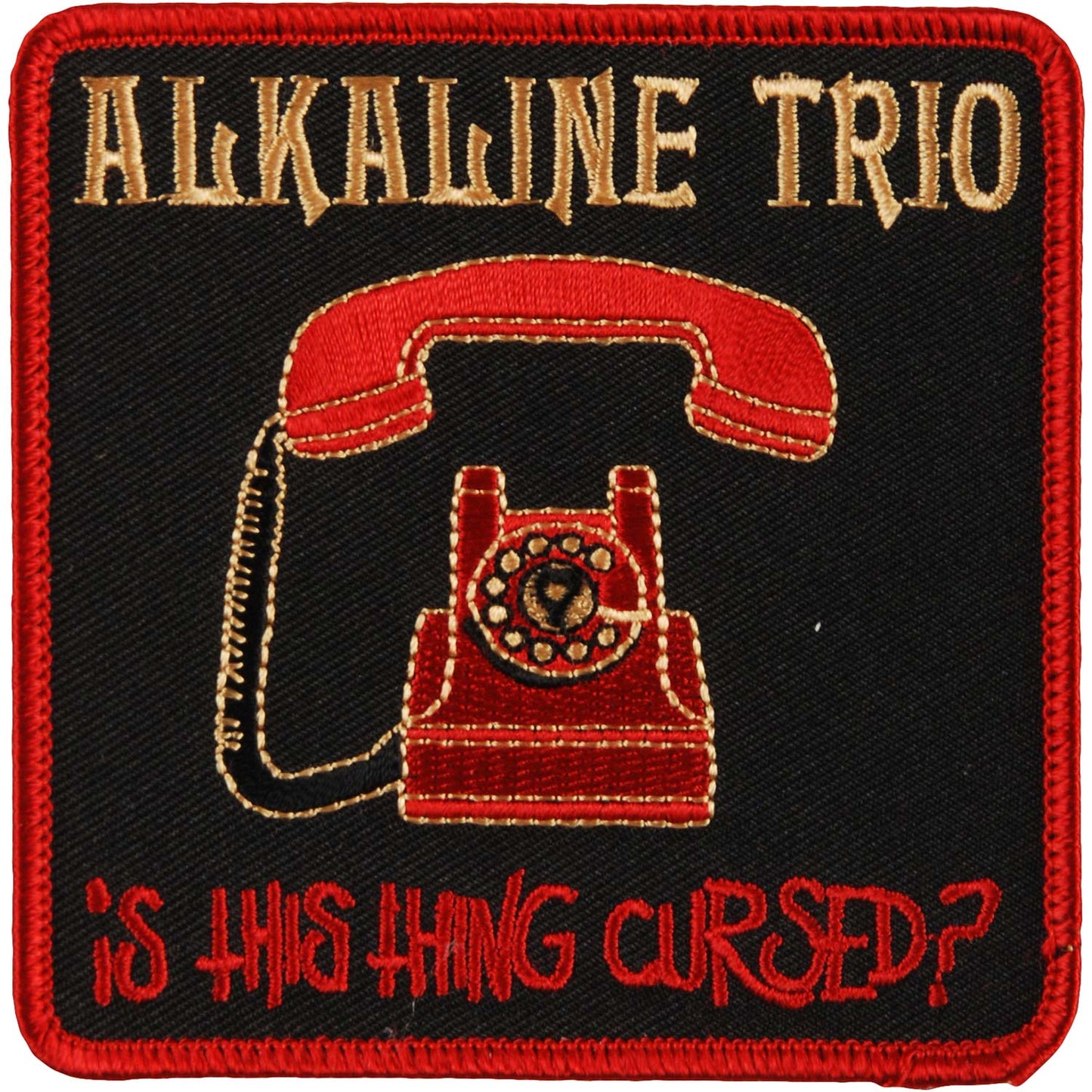 Alkaline Trio Phone Patch Embroidered Patch