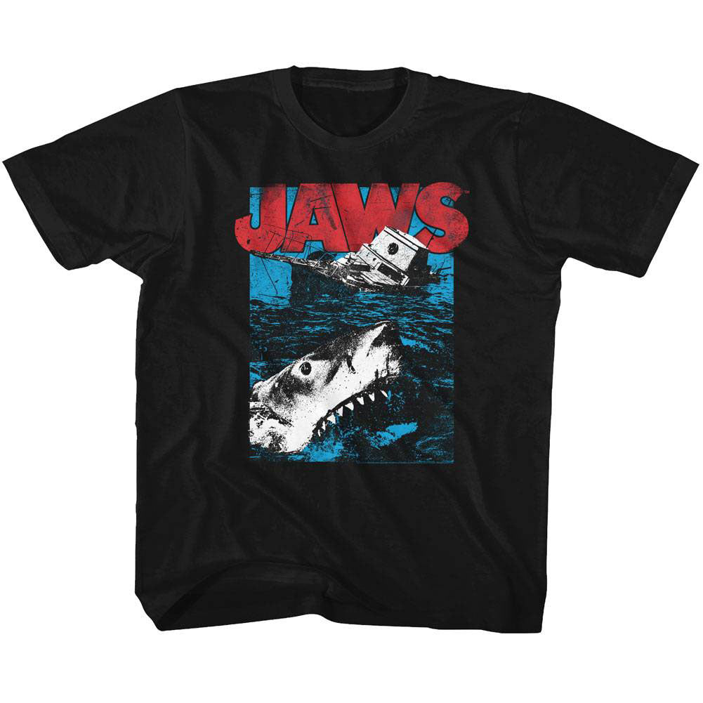 Jaws Great White Kids Childrens T-shirt Front