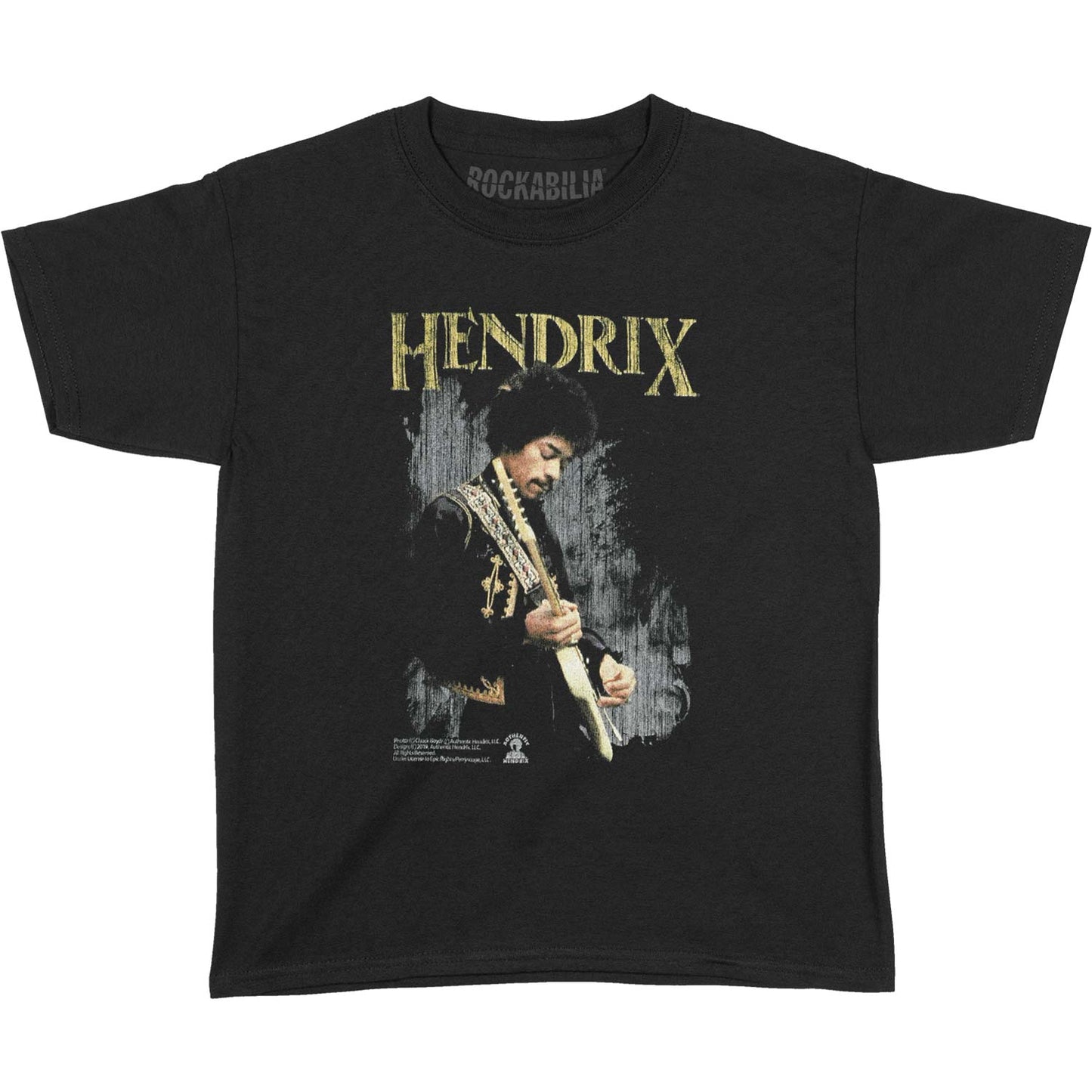 Jimi Hendrix Hendirx Kids Childrens T-shirt Front