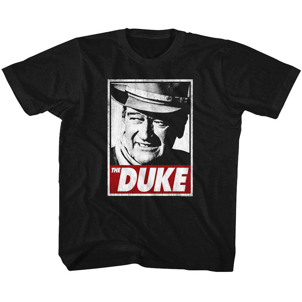 John Wayne Tha Duke Kids Childrens T-shirt Front