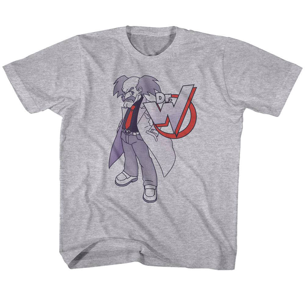 Mega Man Dr. Willy Kids Childrens T-shirt Front