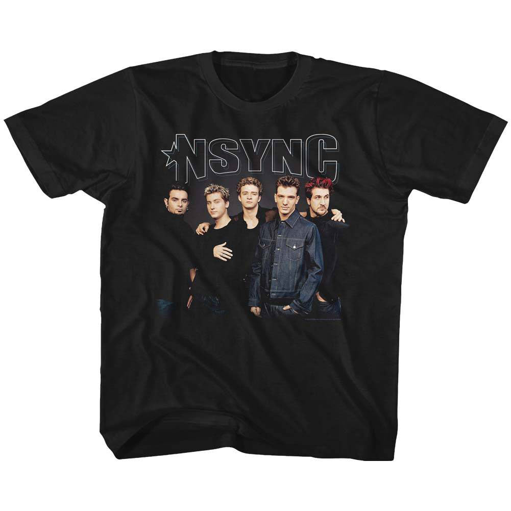 Nsync Stark Group Shot Kids Childrens T-shirt Front