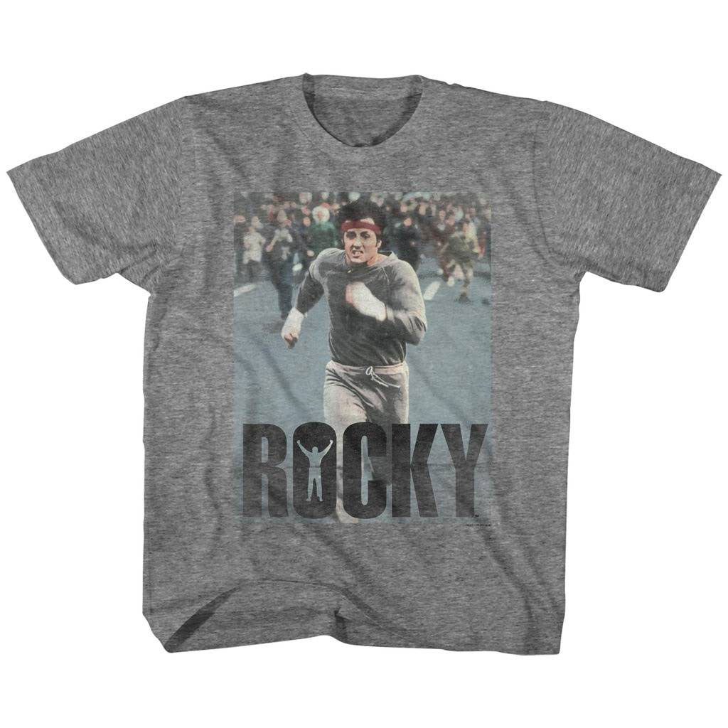 Rocky Am Doing A Run Kids Childrens T-shirt Front