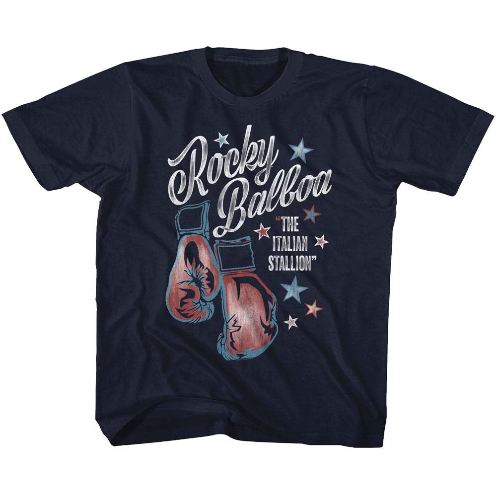 Rocky Rbstallion Kids Childrens T-shirt Front