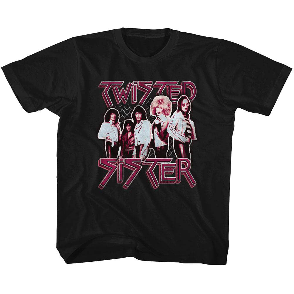 Twisted Sister Pretty In Pink Kids Childrens T-shirt Front