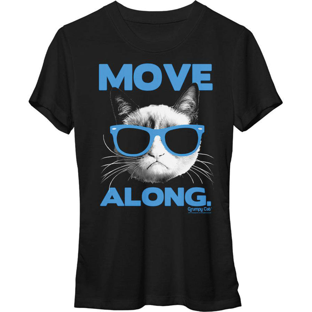 Grumpy Cat Move Along Junior Top