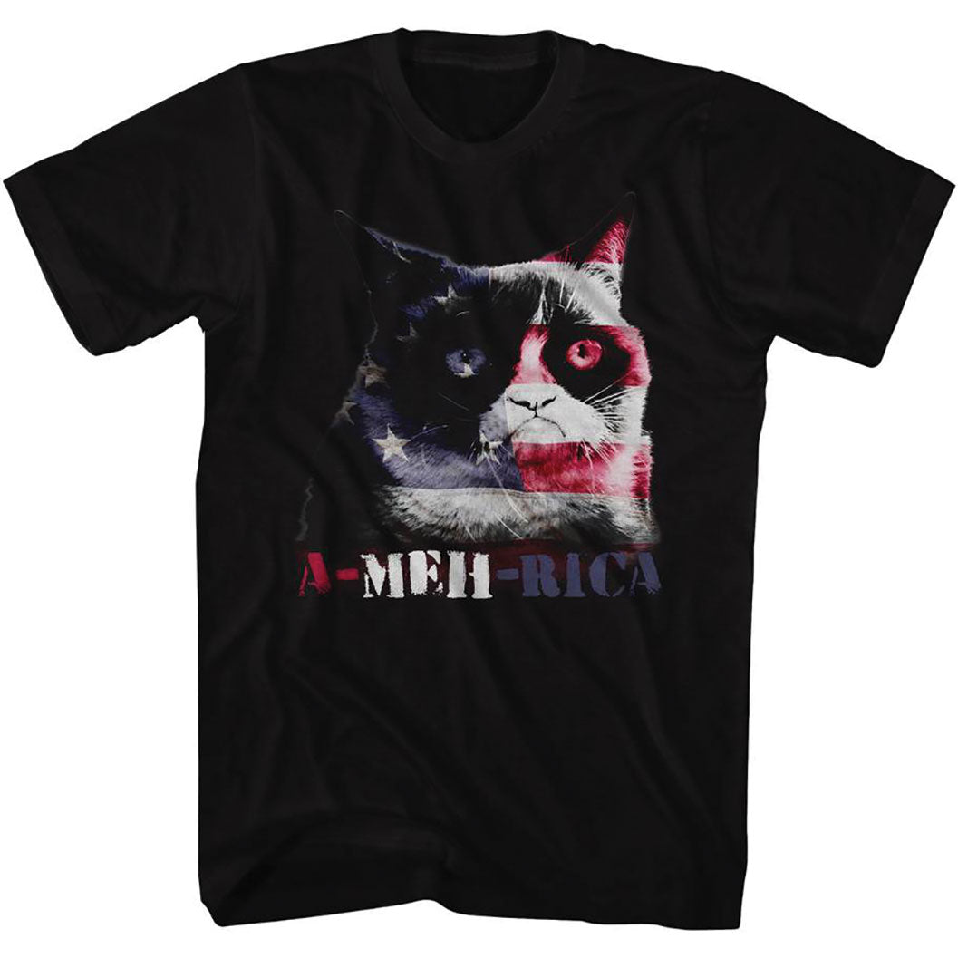 Grumpy Cat A Meh Rica T-shirt