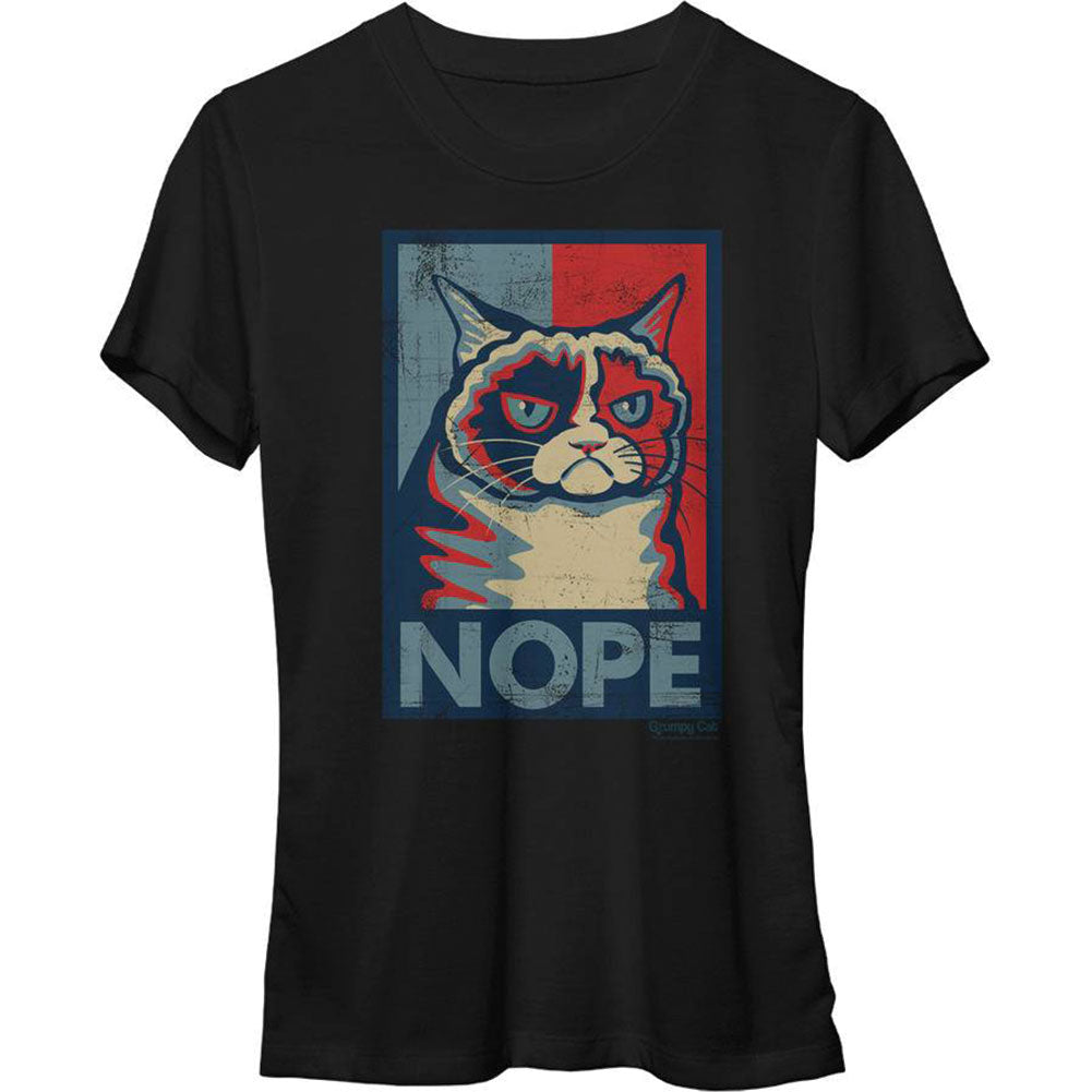 Grumpy Cat Nope Junior Top