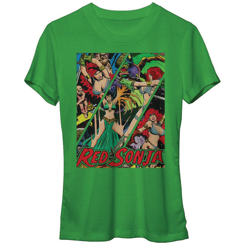 Red Sonja Battle Panels Junior Junior Top