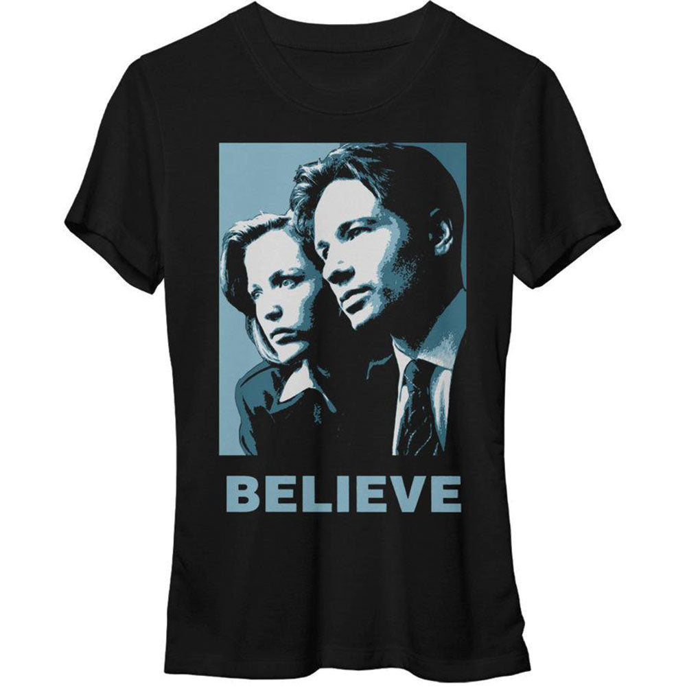 X-Files Believe Ufo Eyes Junior Junior Top