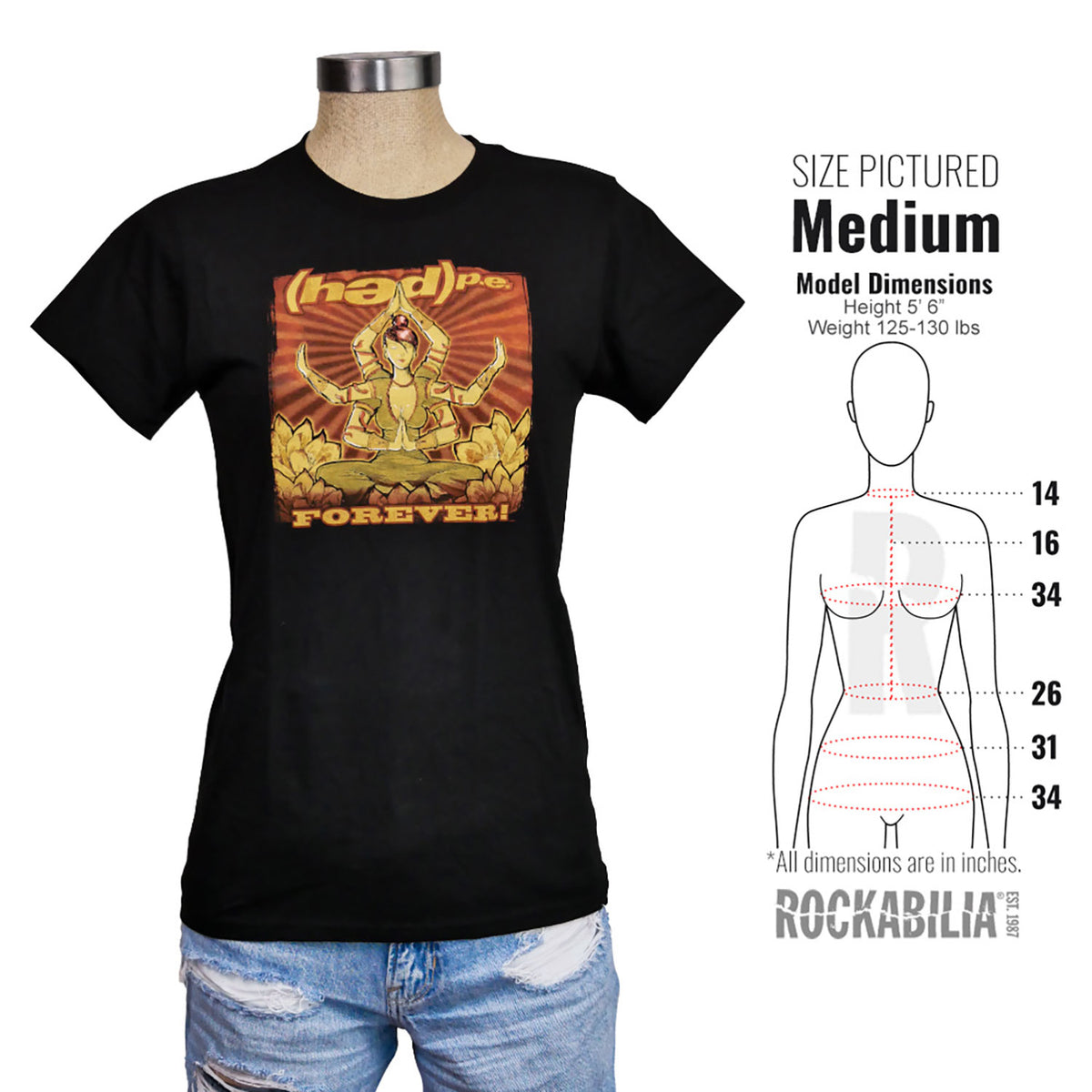 (hed)pe Forever Ladies T-shirt Junior Top Alt 3