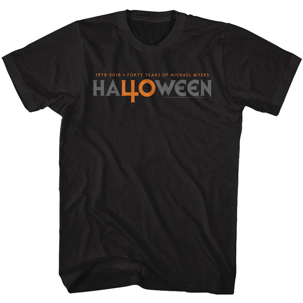 Halloween 40 Years T-shirt Front