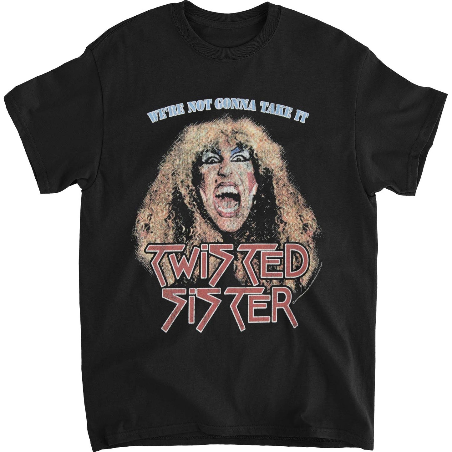 Twisted Sister Not Gonna Take It T-shirt Front