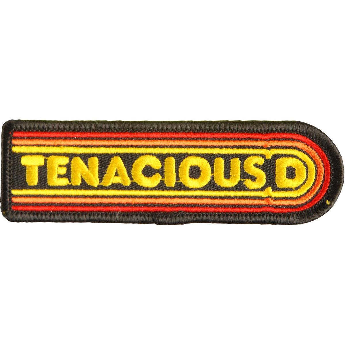 Tenacious D Embroidered Patch Front