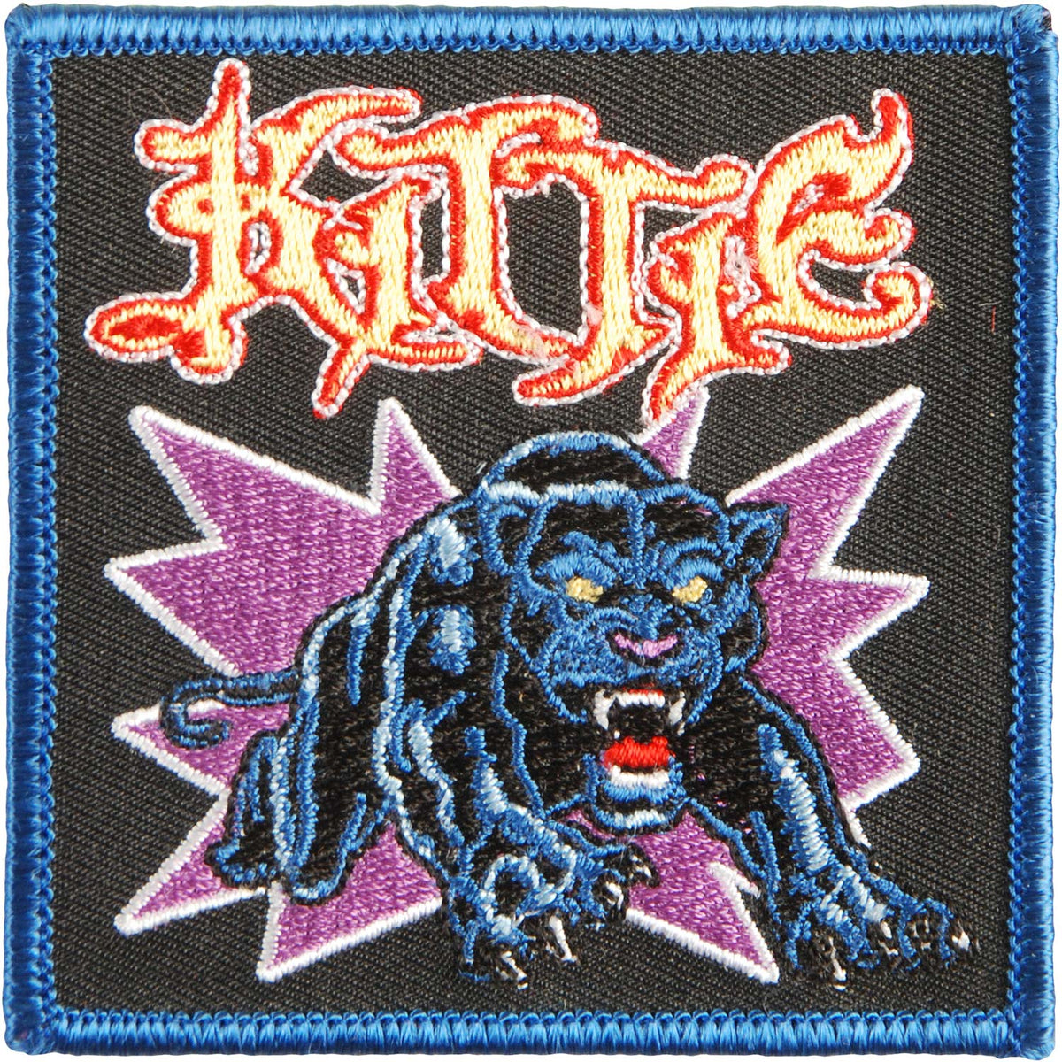 Kittie Embroidered Patch Front