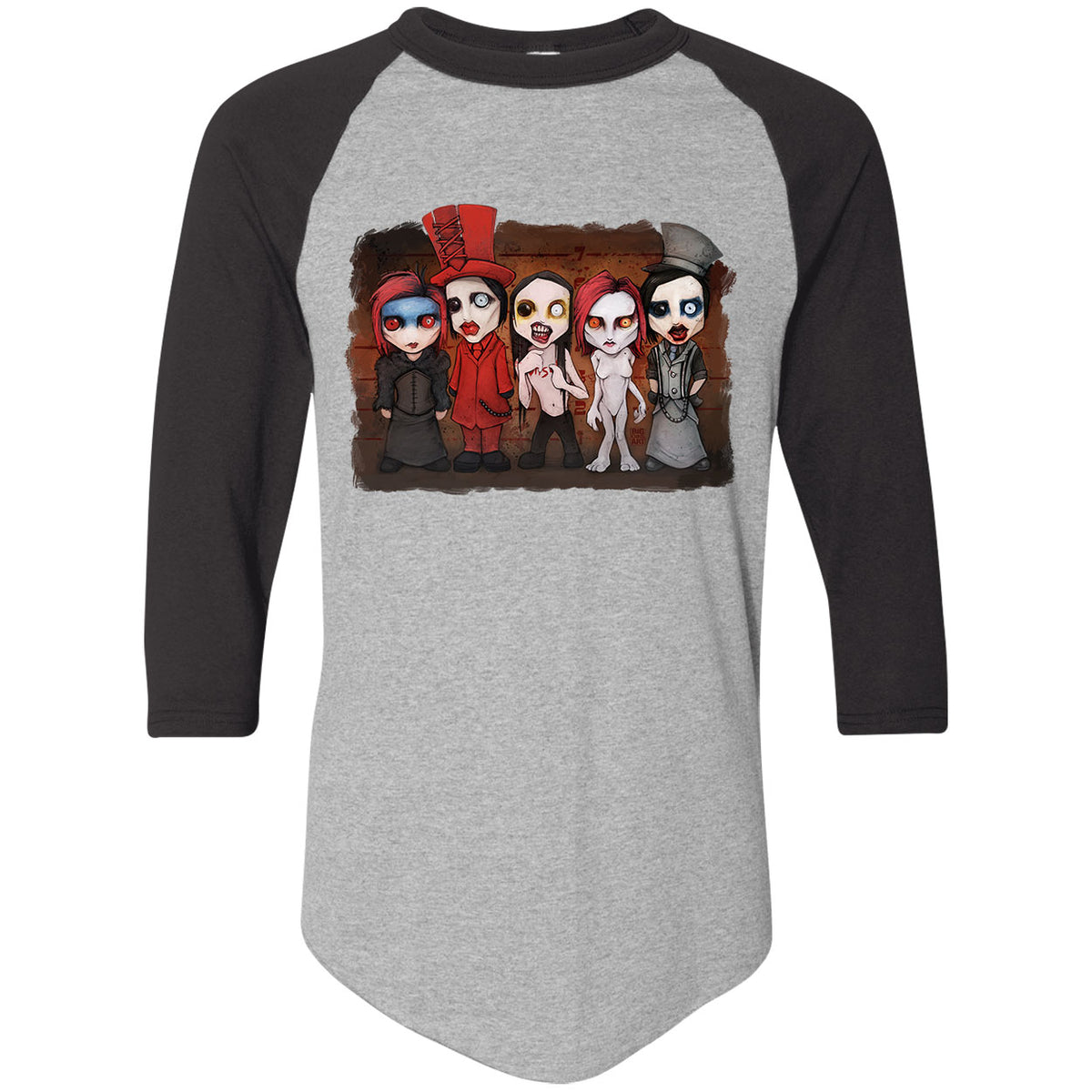 Big Chris Art Beautiful People Baseball Jersey Front