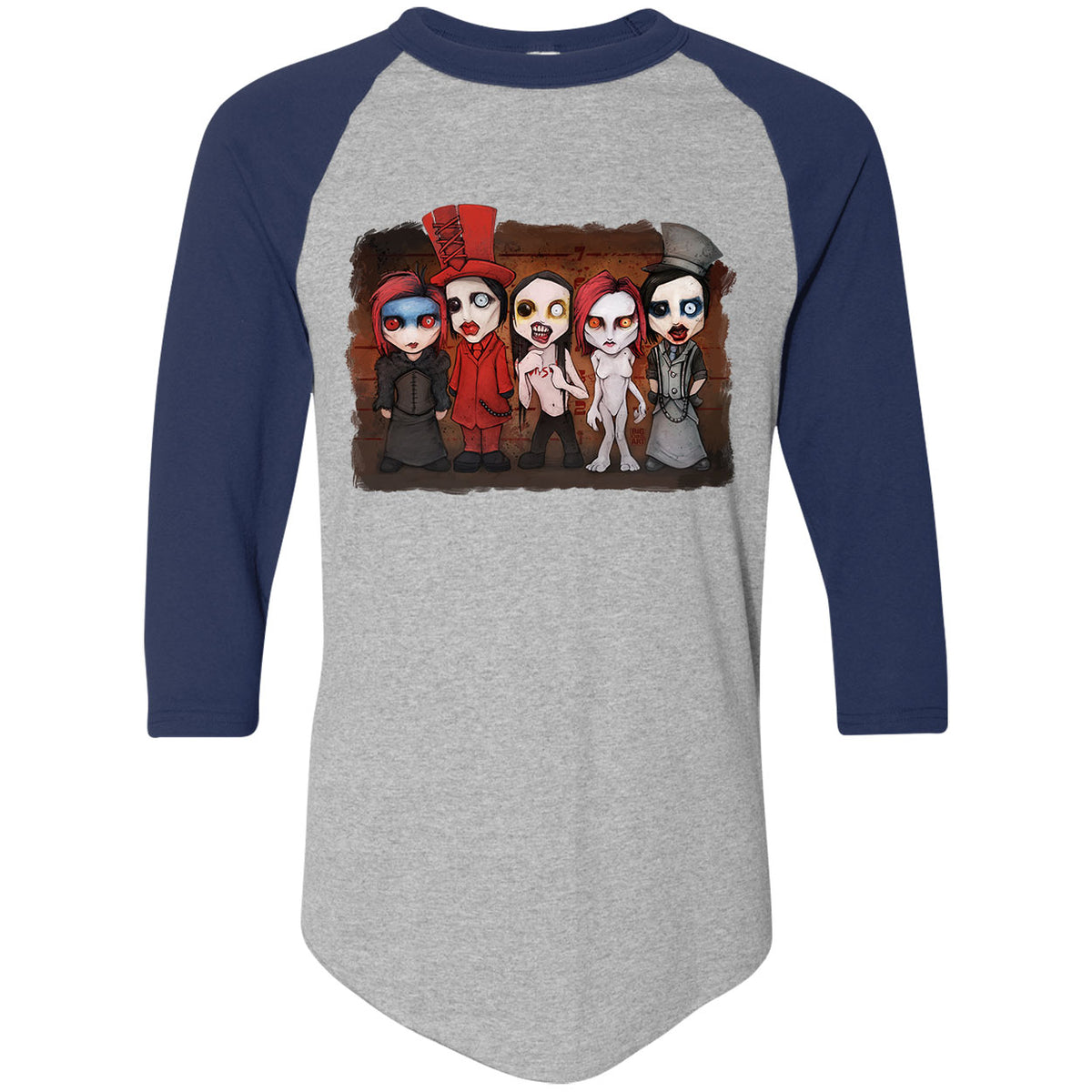 Big Chris Art Beautiful People Baseball Jersey Front