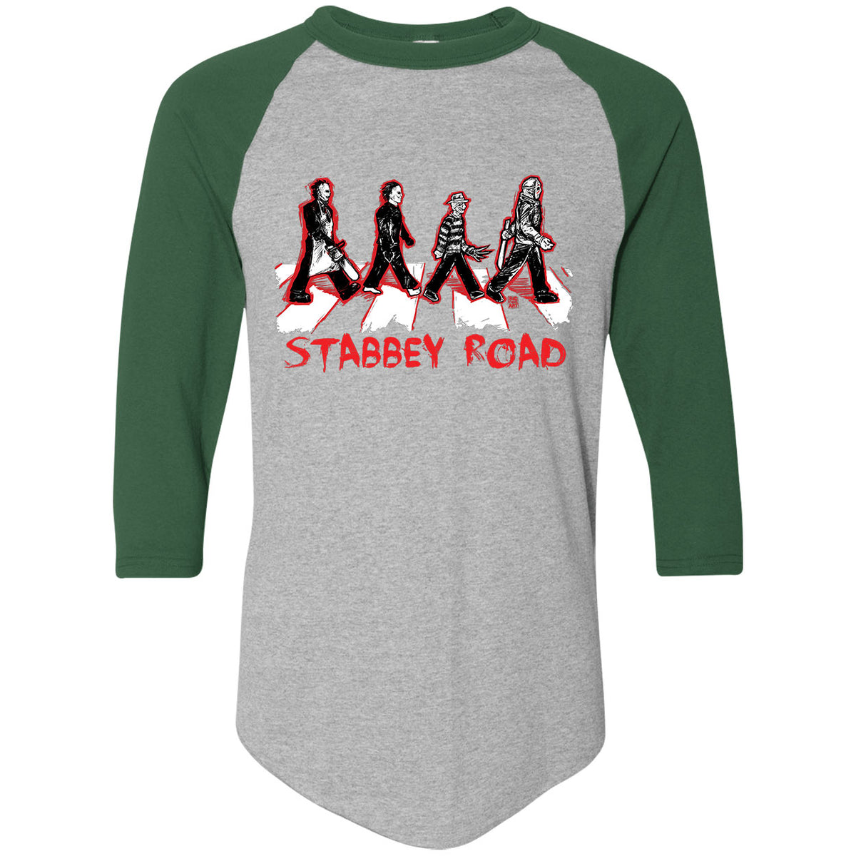Big Chris Art Stabbey Road Baseball Jersey Front
