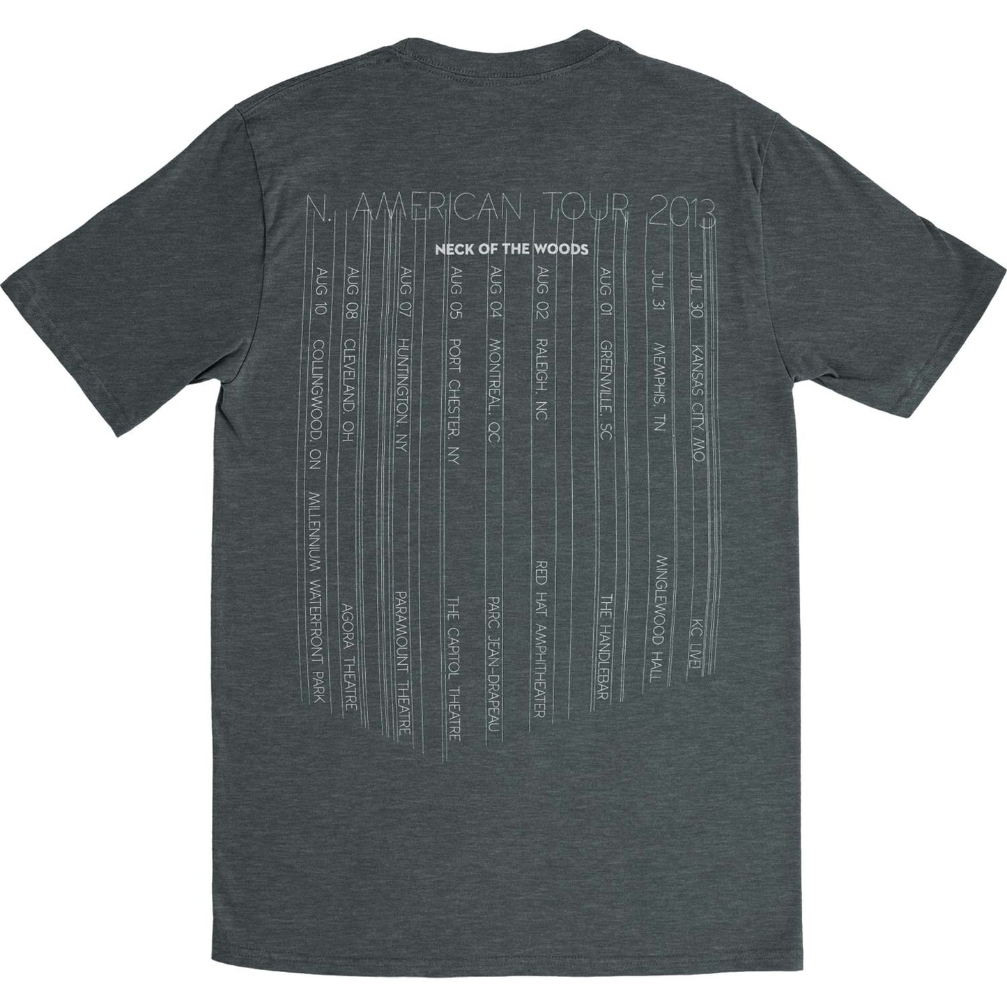 Silversun Pickups House 2013 Tour July-Oct T-shirt