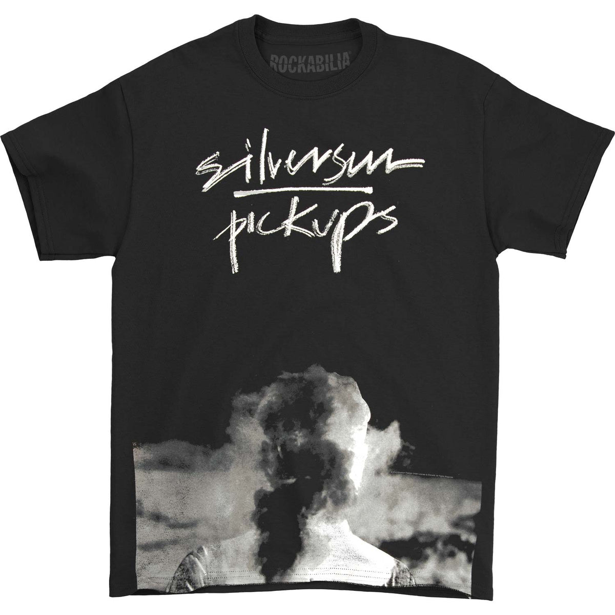 Silversun Pickups Smoke Face (Very Soft And Very Limited) T-shirt Front