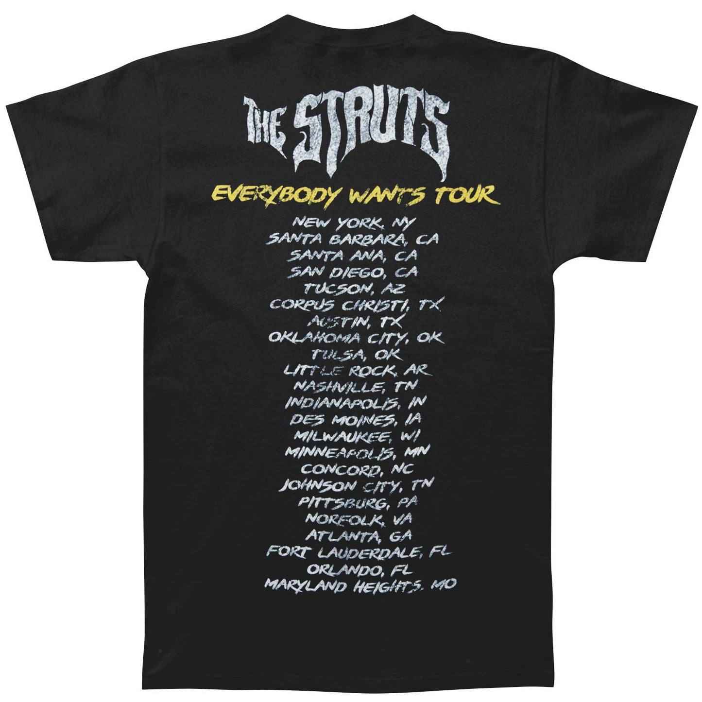 Everybody Wants Tour T-shirt
