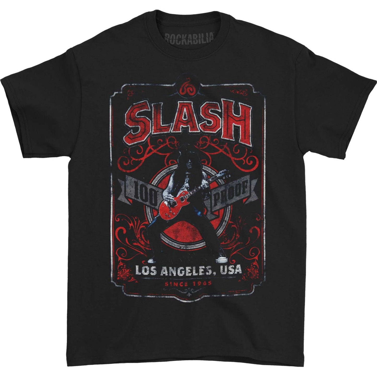 Slash Whiskey Label T-shirt