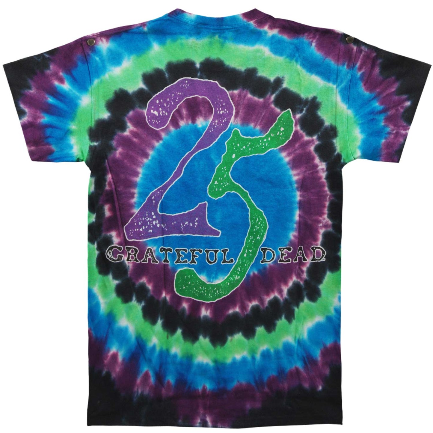 Grateful Dead Calendar Tie Dye T-shirt Back