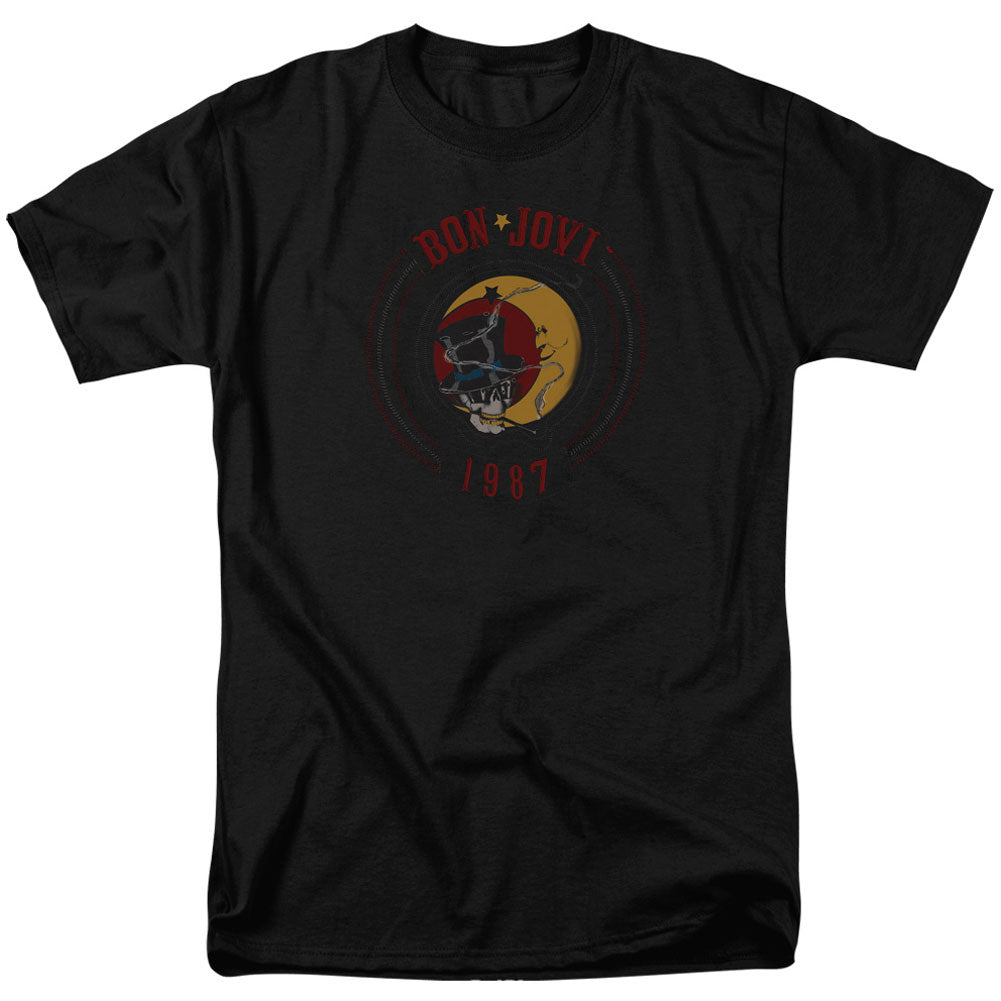 Bon Jovi 1987 Adult T-shirt Front