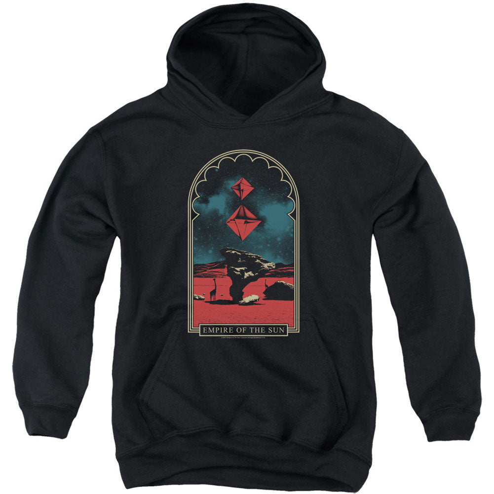 Empire Of The Sun Balance Youth 50% Poly Hooded Sweatshirt Front