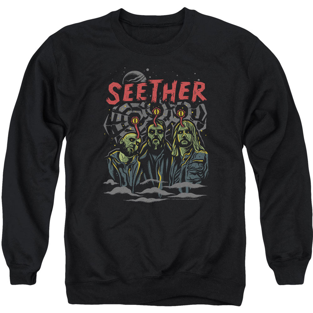Seether Mind Control Adult Sweatshirt Front