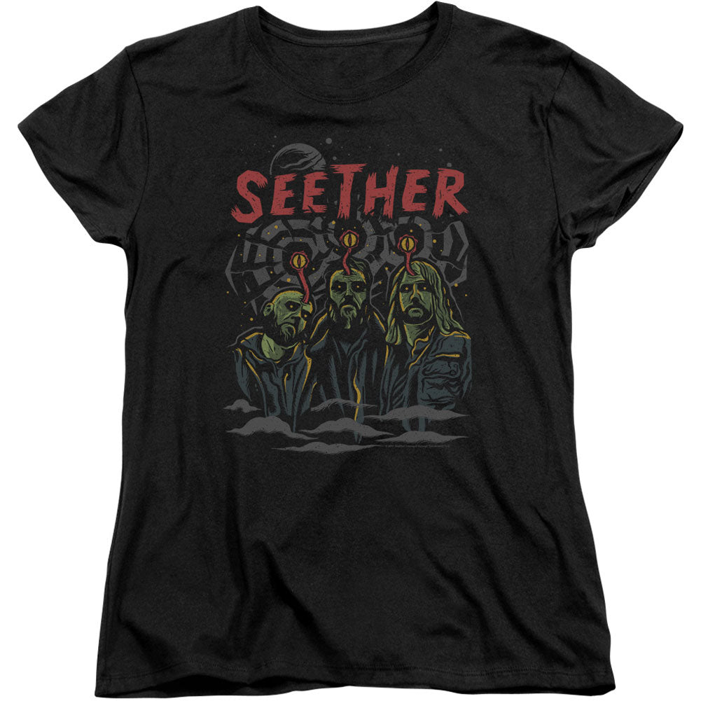 Seether Mind Control Junior Top Front